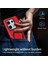 Anti-Düşen Telefon Kılıfı Için Xiaomi Poco X6 5g Kılıf Halka Tutucu Kickstand Tpu + Pc Telefon Kapağı-Kırmızı (Yurt Dışından) 5