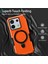 Anti-Düşen Telefon Kılıfı Için Xiaomi Poco X6 5g Kılıf Halka Tutucu Kickstand Tpu + Pc Telefon Kapağı-Turuncu (Yurt Dışından) 3