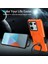 Anti-Düşen Telefon Kılıfı Için Xiaomi Poco X6 5g Kılıf Halka Tutucu Kickstand Tpu + Pc Telefon Kapağı-Turuncu (Yurt Dışından) 4