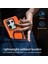 Anti-Düşen Telefon Kılıfı Için Xiaomi Poco X6 5g Kılıf Halka Tutucu Kickstand Tpu + Pc Telefon Kapağı-Turuncu (Yurt Dışından) 5
