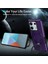 Anti-Düşen Telefon Kılıfı Için Xiaomi Poco X6 5g Kılıf Halka Tutucu Kickstand Tpu + Pc Telefon Kapağı-Koyu Mor (Yurt Dışından) 4