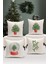 Yılbaşı Serisi Çift Tarafı Dijital Baskılı 4'lü Kırlent Kılıfı Seti (Christmas Noel Cushion Cover) 1