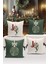 Yılbaşı Serisi Çift Tarafı Dijital Baskılı 4'lü Kırlent Kılıfı Seti (Christmas Noel Cushion Cover) 1