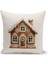 Yılbaşı Serisi Çift Tarafı Dijital Baskılı 4'lü Kırlent Kılıfı Seti (Christmas Noel Cushion Cover) 2