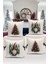 Yılbaşı Serisi Çift Tarafı Dijital Baskılı 4'lü Kırlent Kılıfı Seti (Christmas Noel Cushion Cover) 1