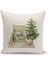 Yılbaşı Serisi Çift Tarafı Dijital Baskılı 4'lü Kırlent Kılıfı Seti (Christmas Noel Cushion Cover) 3