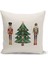 Yılbaşı Serisi Çift Tarafı Dijital Baskılı 4'lü Kırlent Kılıfı Seti (Christmas Noel Cushion Cover) 3