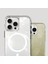 Apple iPhone 16 Pro Kılıf Magsafe Şarj Özellikli T-Max Şeffaf Kapak 4