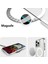 Apple iPhone 16 Pro Kılıf Magsafe Şarj Özellikli T-Max Şeffaf Kapak 5