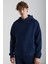 Cartmel Erkek Örme 3 Iplik Relaxed Fit Rahat Kalıp Kanguru Cepli Kapüşonlu Lacivert Sweatshirt 1