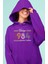 1984 Baskılı 3 Iplik Kalın Kışlık Özel Tasarım Unisex Oversize Sweatshirt Hoodie 1