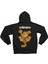 Garfield Ön ve Sırt Baskılı Oversize Unisex 3iplik Kalın Kışlık Sweatshirt 1