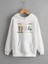 1984 Baskılı 3 Iplik Kalın Kışlık Özel Tasarım Unisex Oversize Sweatshirt Hoodie 4
