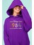 1984 Baskılı 3 Iplik Kalın Kışlık Özel Tasarım Unisex Oversize Sweatshirt Hoodie 1