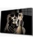 Kadınlar Kafatası Makyaj Cam Tablo 4mm Dayanıklı Temperli Cam, Women Skull Makeup Glass Wall Art 1