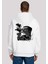 Pablo Escobarr Ön ve Sırt Baskılı 3 Iplik Kalın Kışlık Özel Tasarım Unisex Oversize Sweatshirt Hoodie 3