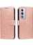 Oppo A3 Pro 5g Için Flip Case Ayrılabilir El Kayışı ile Kabartmalı Kelebek (Yurt Dışından) 1