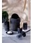 Siyah Pro 5 Parça Banyo Takımı, şık ve kullanışlı set. 2