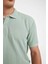 New Regular Fit Polo Yaka Kısa Kollu Tişört D5996AX24SM 5