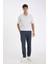 Regular Fit Basic Düz Kısa Kollu Pike Polo Tişört X7133AZ24SM 2
