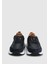 Lacivert Deri Erkek Sneaker 3
