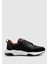 Siyah Deri Erkek Sneaker 1