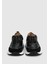 Siyah Deri Erkek Sneaker 3