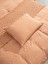 Premium Lastikli Çarşaf Dahil Nevresim Takımı Çift Kişilik 200 x 220 cm Tarçın 2