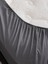 Premium Lastikli Çarşaf Dahil Nevresim Takımı Çift Kişilik 200 x 220 cm Antrasit 5