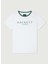 Bisiklet Yaka Beyaz Erkek T-Shirt HM500797 5