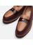 01AYH291760A737 Deri Bordo Kadın Loafer 4