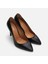 01AYH291090A100 Hakiki Deri Siyah Kadın Stiletto 2