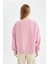 Coool Oversize Bisiklet Yaka Kalın Basic Sweatshirt A4177AX24WN 5