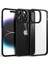 Öz Trend Store Iphone 15 Serisi Için Fullpack Serisi Arkası Ultra Clear Süper Şeffaf Kenarları Orta Sertlikte Silikon Lens Bölümü Stand Olabilen Kılıf + Lens Koruma Seti (Siyah, Iphone 15) 1