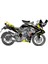Bajaj Pulsar RS 200 Tiger Design Sticker Set Siyah Gri Sarı 1