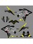 Bajaj Pulsar RS 200 Tiger Design Sticker Set Siyah Gri Sarı 2