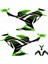 Kawasaki Ninja 300 ZX-3R Desing Sticker Set 2
