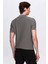 Slim Fit Haki Rayon Polo Yaka Fermuarlı Triko T-Shirt 3