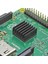 14X14X6MM Aluminyum Soğutucu Siyah M3 Yapıştırma Etiketli Raspberry Xbox Chipset Ekran Kartı Ram 5