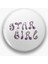 Major Selection Stargirl Yazılı Y2K Chrome Grunge Chrome Temalı Rozet 1