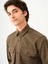 Erkek Gömlek Koyu Haki LF2037426 4