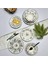Kitchen Fragile 24 Parça Yemek Takımı - Renkli 1