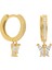 Mini Kelebek Küpe 718874 Gold 1