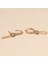 Halka ve Zincir Küpe 717086 Gold 2