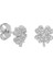 Zirkon Yonca Küpe 717061 Silver 1