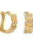 Zirkon Örgü Küpe 717076 Gold 1