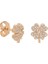 Zirkon Yonca Küpe 717061 Rose 1
