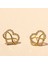 Sonsuzluk ve Kalp Küpe 717097 Gold 1