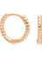 Basic Mini Halka Küpe 717093 Rose 1