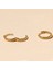 Basic Mini Halka Küpe 717093 Gold 2